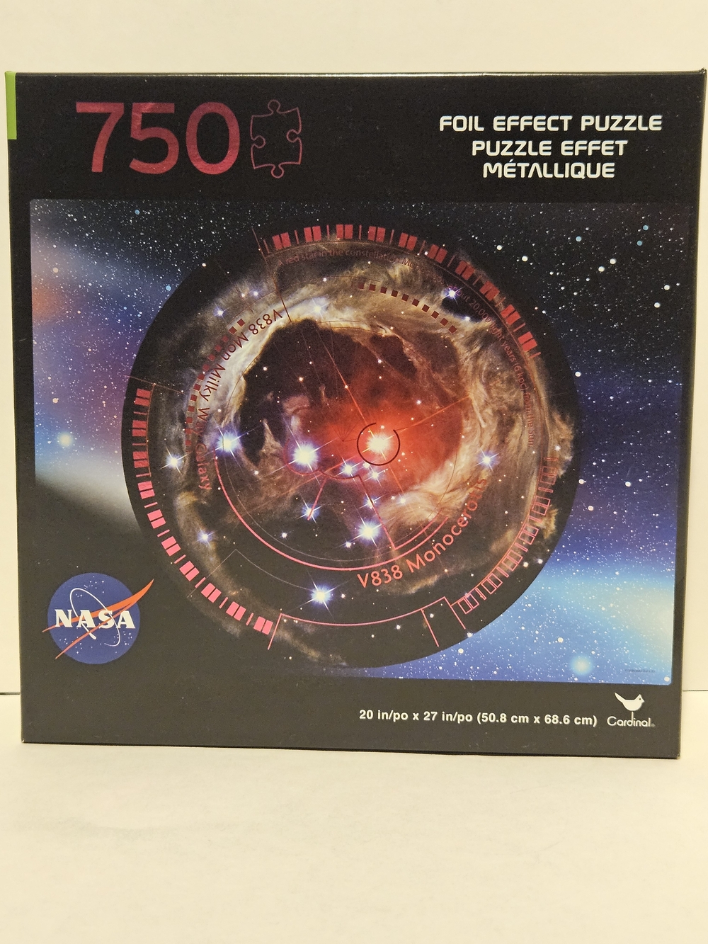 NASA Nebula Foil Effect 750-Piece Puzzle
